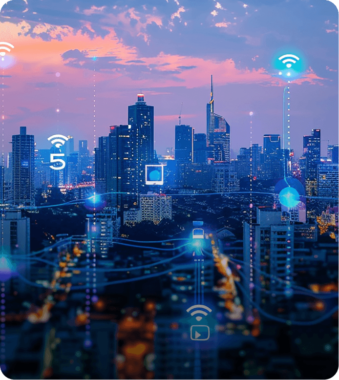 Media and Telecommunications illustration